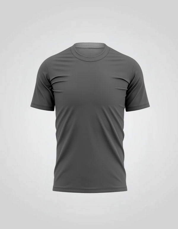 Round Neck Charcoal