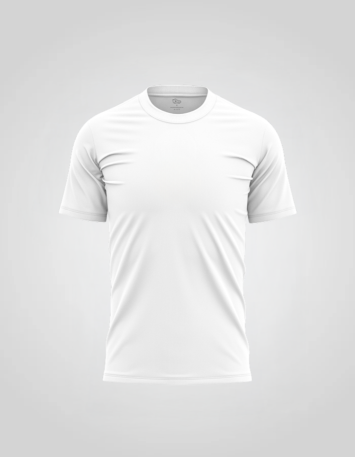 Round Neck White