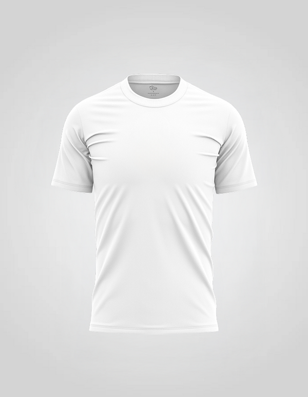 Round Neck White