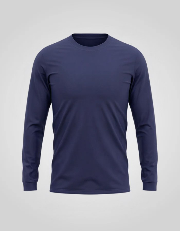 Full Sleeve T-shirt Navy Blue