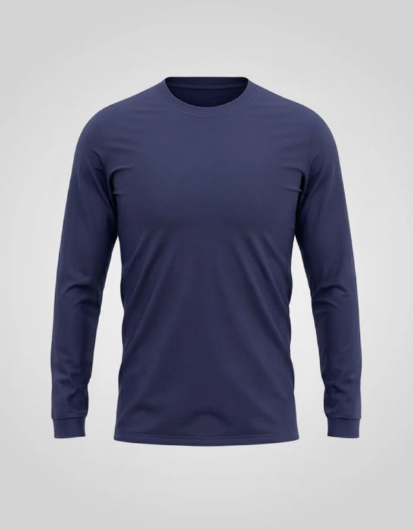 Full Sleeve T-shirt Navy Blue