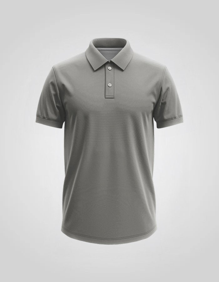 Polo T-shirt Grey