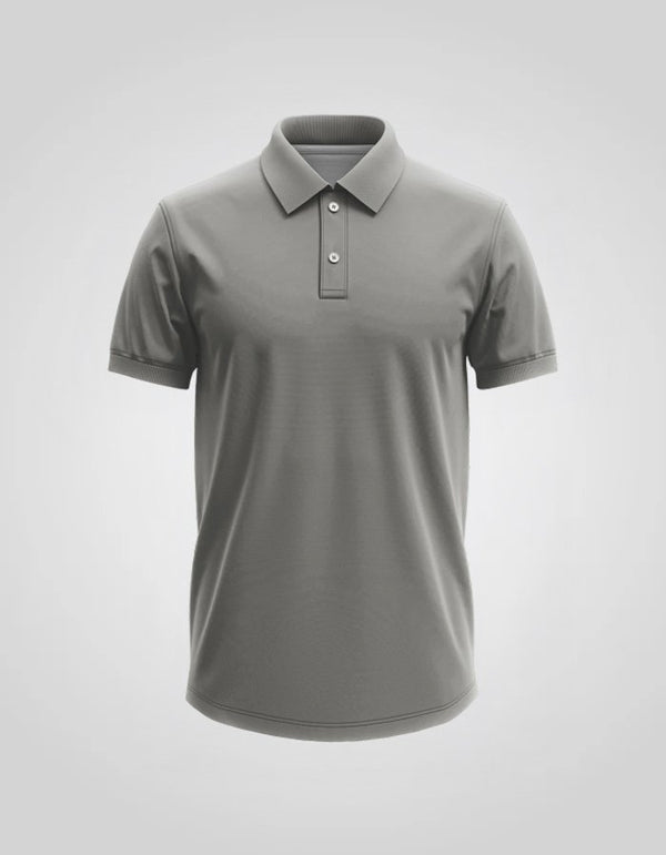 Polo T-shirt Grey