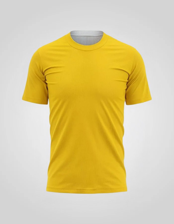 Round Neck Yellow