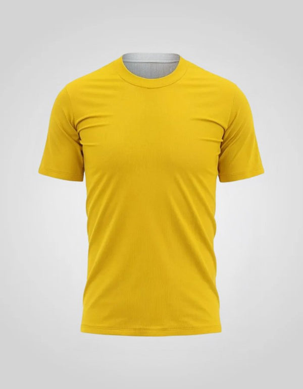 Round Neck Yellow